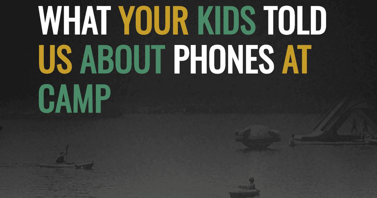 What your kids told us about phones at camp